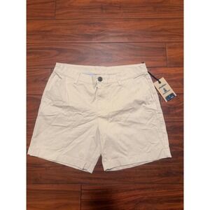 Chubbies The Khakinators 7 Inch Inseam Khaki Stretch Twill Shorts Mens 34 NEW